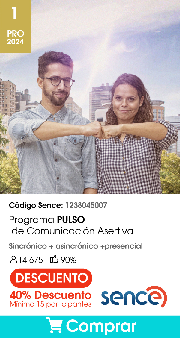 Tarjeta programa Pulsa de Comunicación Asertiva